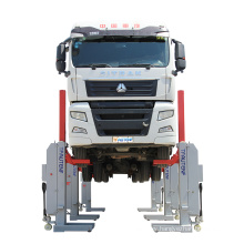 AUTENF truck lift 4 post/30T wireless hydraulic truck mobile column lift/truck lift